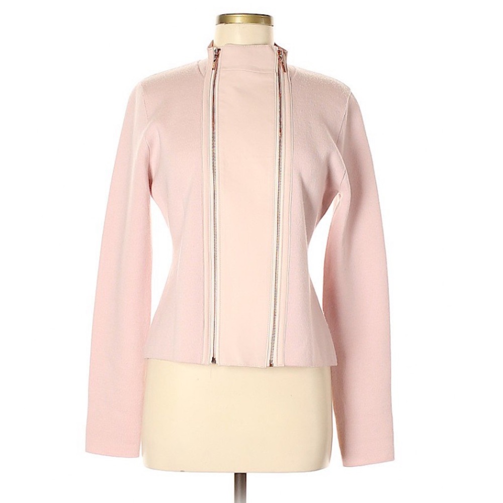 Elie Tahari NWT medium pink jacket MSRP $598